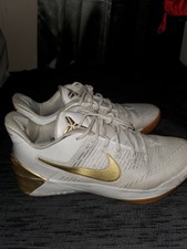 kobe 8 white and gold