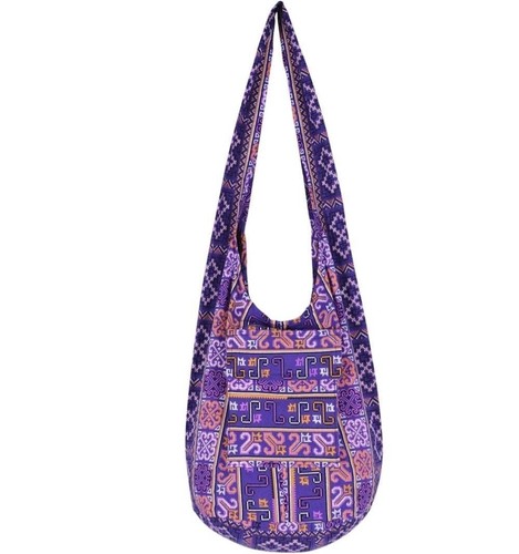 THAI Hippie Tasche Baumwolle Canvas Boho TASCHE Yaam Schulter Sling Urlaub Carry All - Bild 3 von 24