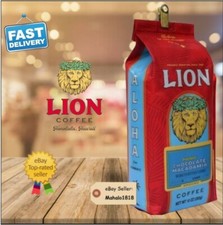10oz. CHOCOLATE MACADAMIA Nut Ground Coffee Lion Hawaii FRESH