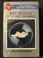PAT BOONE Fifteen Great Performances Cassette MCA Records  Brand New Sealed