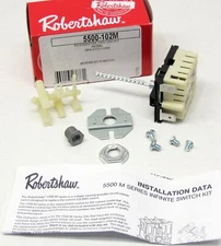 5500-102 Infinite Heat Switch Control 120 115 V for Electric Burner Units