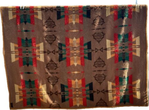 1930's Pendleton Cayuse Indian blanket, beacon pattern, Navajo Real vintage - Picture 3 of 16