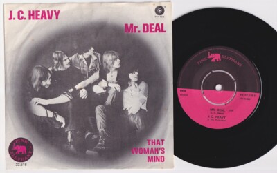 J.C. HEAVY * 1970 Heavy PSYCH MOD FREAKBEAT GARAGE * Dutch 45 * Listen!