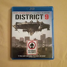 Sony District 9 Blu-ray Disc, 2009 R Neill Blomkamp Widescreen Commentary