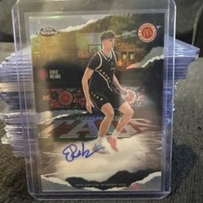 2025 Topps Chrome McDonald's All American Eric Reibe Autograph Winning Tags