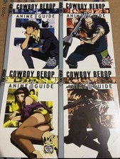 Cowboy Bebop Anime Guide lot Vol 1 2 3 5 Tokyopop english color manga 2002