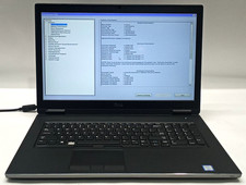 Dell Precision 7730 17.3"FHD i7-8850H@2.6GHZ 16GB RAM 256GB NVMe No OS WH175*