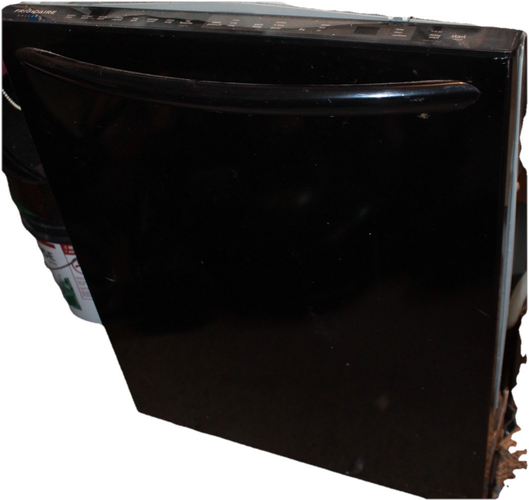 Frigidaire Gallery Built-In Black Dishwasher Delay Start Sanitize Top Rack
