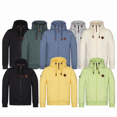 Naketano Herren Kapuzensweatjacke Birol Zip-Hoodie