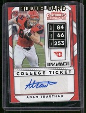 Adam Trautman 2020 Panini Contenders Draft College Ticket Auto Autograph #205