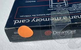 (AT) FACTORY NEW SEGA DREAMCAST VMU IN RARE COLOR SMOKE, SEALED!!!