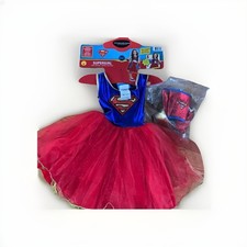 Rubies Supergirl DC Child s Large 10-12 Halloween Costume NWT