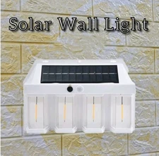 OUTDOOR SOLAR  WALL LAMP