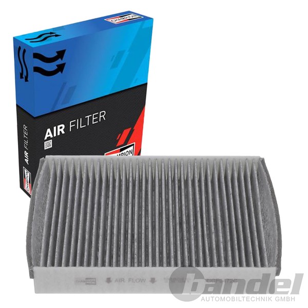 Champion Aktivkohle Innenraumfilter Passend FüR Ford C-MAX Focus Grand GT Kuga T-image