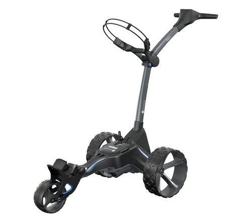 MotoCaddy Golf M5 GPS DHC Black/Blue/Grey Pull Cart