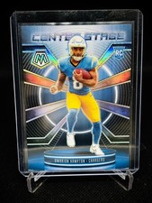 2025 Panini Mosaic Center Stage OMARION HAMPTON Silver Rookie #6 Chargers