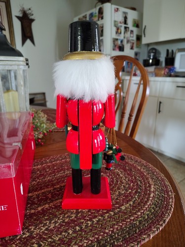 Holiday Lane 12 1/2 In Nutcracker With Toys - Picture 8 of 9