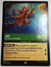 Disney Lorcana TCG - Jaq Connoisseur of Climbing - Cold Foil - 77/204 - UR