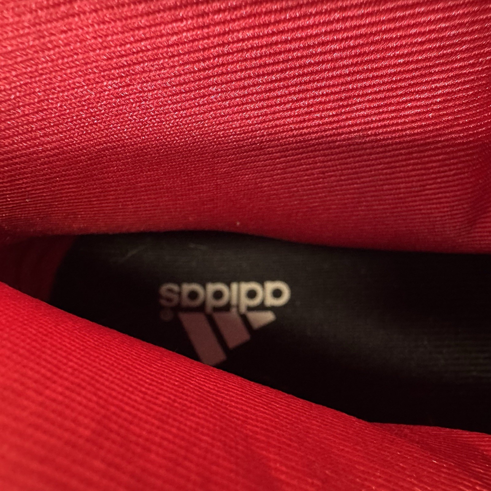 Adidas Crazylight Boost Techfit Basketball Shoes – Black Red – Size 17 US – Used