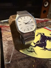 Zenith Quartz Vintage Herrenarmbanduhr 1970er Swiss Made mit Originalband