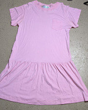Vintage Y.E.S Jodie Arden Pink Dress Cottage core 80s 90s