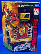 Transformers Kingdom War for Cybertron Trilogy Autobot Blaster & Eject Figure