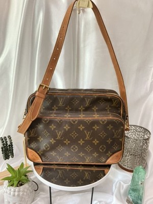 Authentic Louis Vuitton Nile Messenger Bag w COA Preloved Good