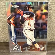 Topps 2020 Topps Chrome Ozzie Albies Atlanta Braves Refractor #62