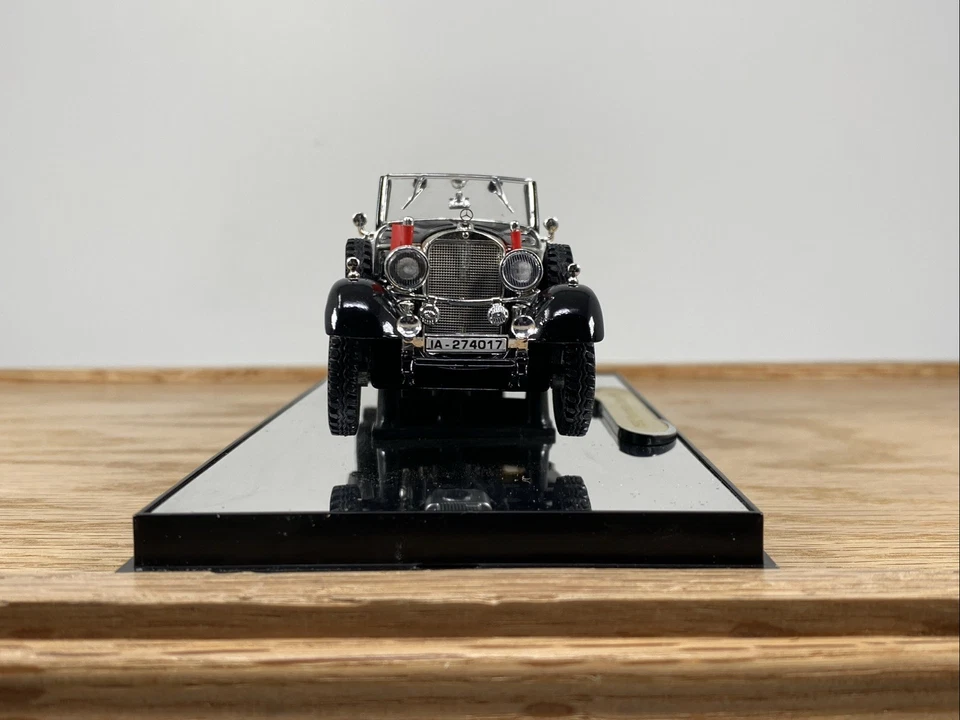 1/43 Signature Models 1938 Mercedes Benz G4 Black No Box Read ! - Image 3 of 4