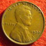 1933 (P) Lincoln Wheat Cent/Penny - F Fine to VF Very Fine - Actual Coin B3423 Philadelphia Lincoln Wheat