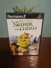 Vintage PS2 PlayStation 2 Game Shrek The Third Complete Black Label Collectible