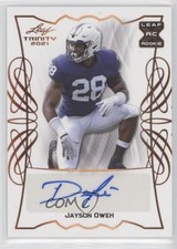 2021 Leaf Trinity Odafe Oweh Jayson Oweh #BA-JO1 Auto rv1