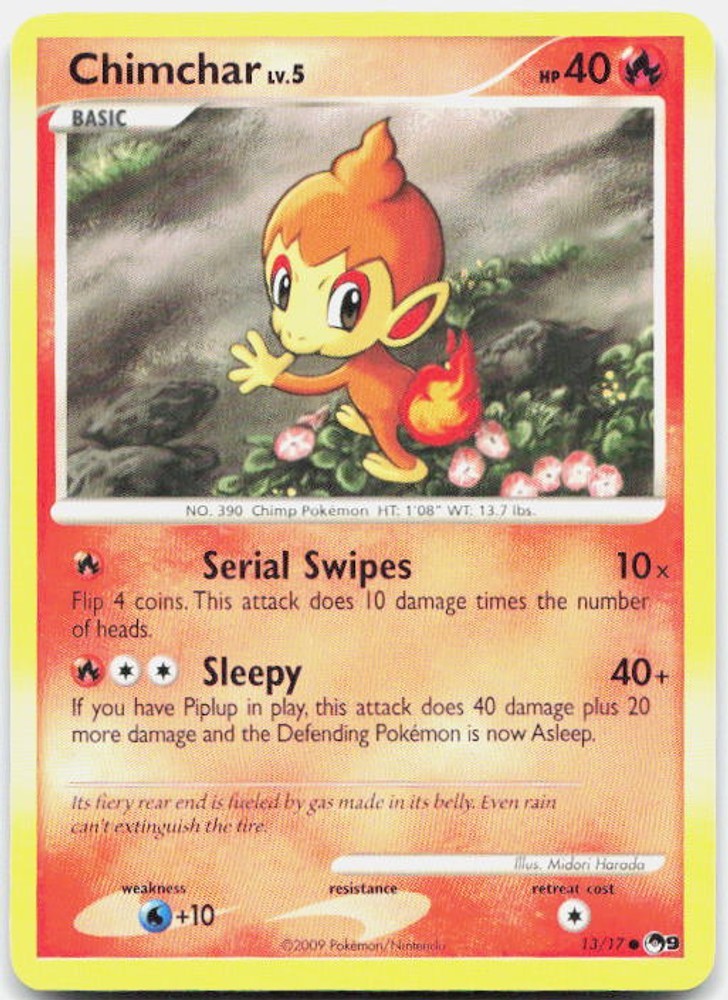 Chimchar [POP - 13/17]NM