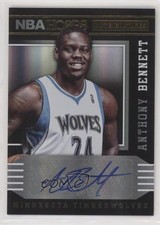 2014-15 NBA Hoops Hot Signatures Anthony Bennett #11 Auto 06yt