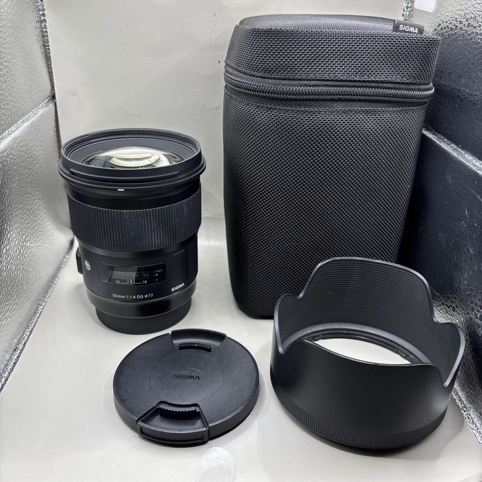 Sigma DG 50mm F1.4 Art HSM Prime Autofokus Objektiv Canon EF EOS siehe Beschreibung - Bild 2 von 4