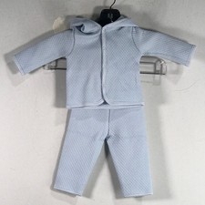 Maddie & Connor Co. Benjamin Quilted 2 Piece Set, Infant Boy's 0-3M - Blue