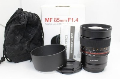 Full Size SAMYANG MF 85mm F1.4 CANON for RF-Mount SAMYANG Single Focus