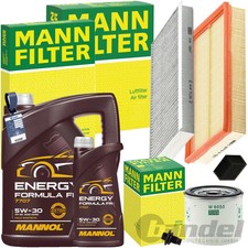 PACCHETTO ISPEZIONE UOMO + OLIO MOTORE MANNOL 5W30 adatto per 1.8 TDCI FORD FOCUS TOURNEO