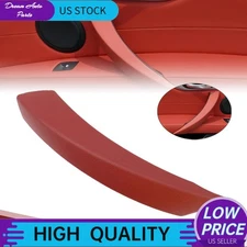  Red Front Interior Door Pull Handle Cover 51419186731 For BMW E89 Z4 09-16 US