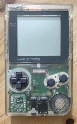 Nintendo Gameboy Pocket - Transparent ohne Batteriedeckel  