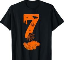Number 67 Matching Six Seven 6 7 Meme 6 7 Halloween Costume T-Shirt