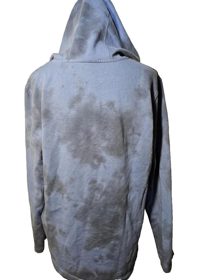 Sudadera Nautica para mujer azul teñida talla mediana aberturas laterales ligera suave Foto 4 de 4