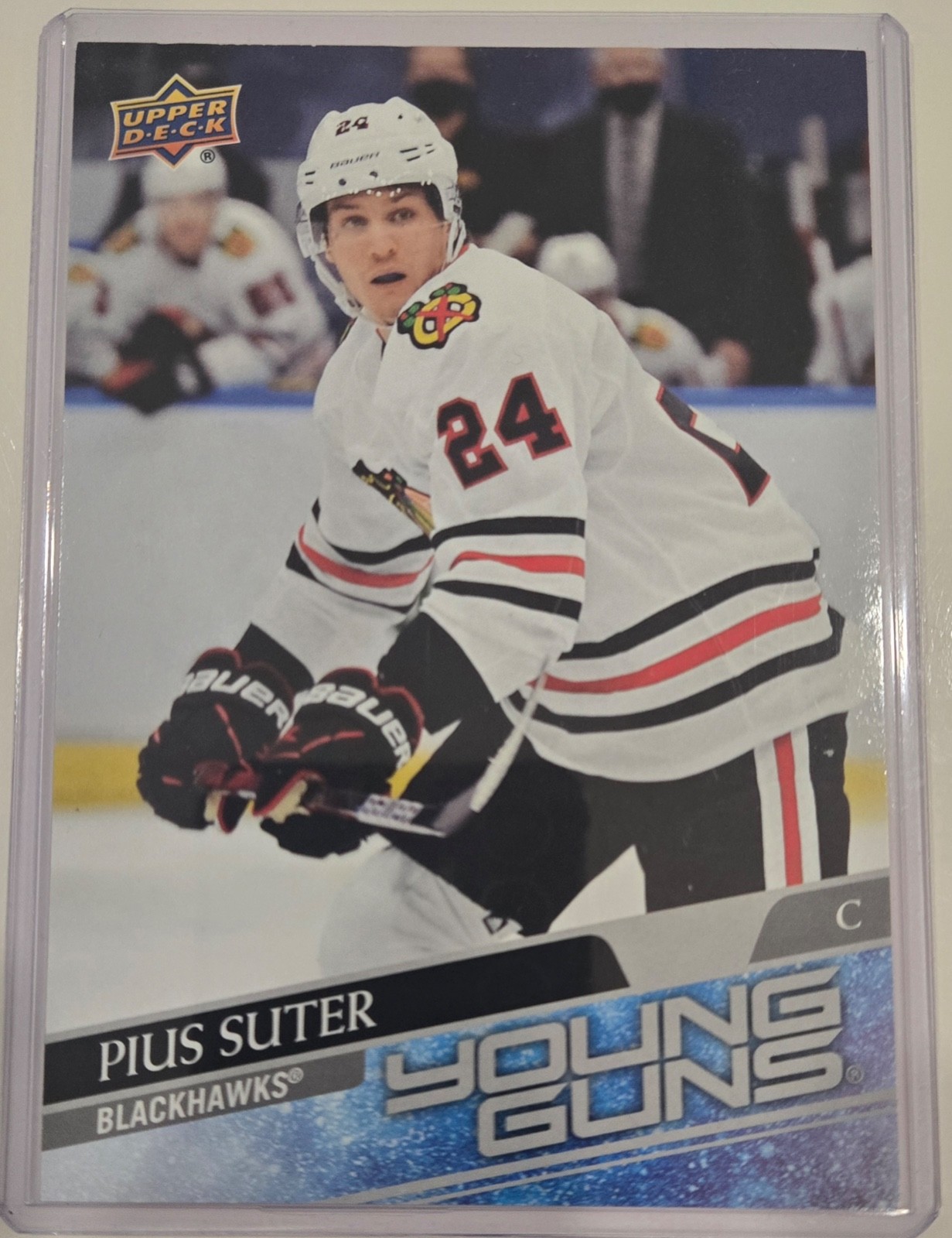 2020-21 Upper Deck Series 2 Young Guns #484 Pius Suter JUMBO