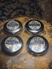 Cragar Ss Ss Chrome Wheel Rim Center Caps 09090 Lot Of 4 Vtg 1960s
