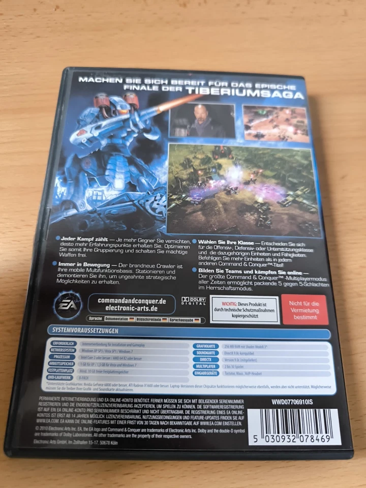 🎮Command & Conquer 4: Tiberian Twilight🎮 PC Top Zustand 👍🏻 - Bild 3 von 3