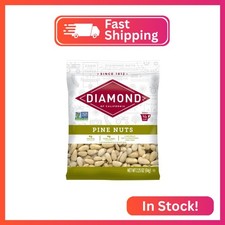 Diamond of California Shelled Pine Nuts, Raw Unsalted Pine Nuts for Pesto, Bakin