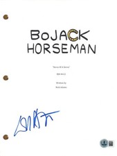 Will Arnett "Bojack Horseman" Signed Autograph Xerox of A Xerox Script BAS COA