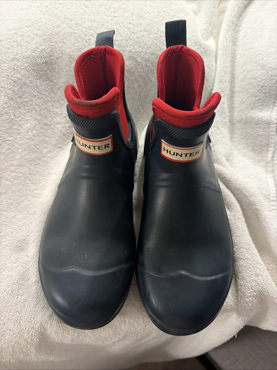 Hunter Original Short Blue Boots for Women for sale | eBay