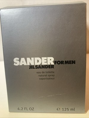 Jil Sander Sander For Men Eau De Toilette 125 ml Neu