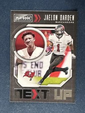 2021 Panini Playbook Next Up #NXT-JDA Jaelon Darden Buccaneers